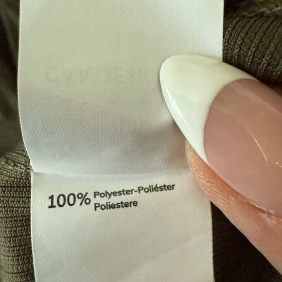 Cupshe Green Corduroy Wrap Romper - Picture 5 of 6